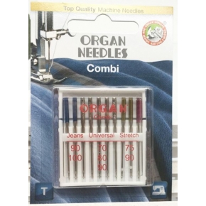 Organ Needles Иглы Combi, 130/705H (блистер)
